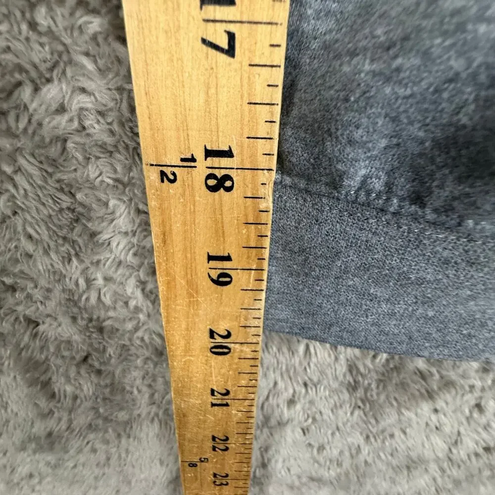 Nike Gray Black White Sweatpants Joggers Boys Size 6 7 Swoosh Logo